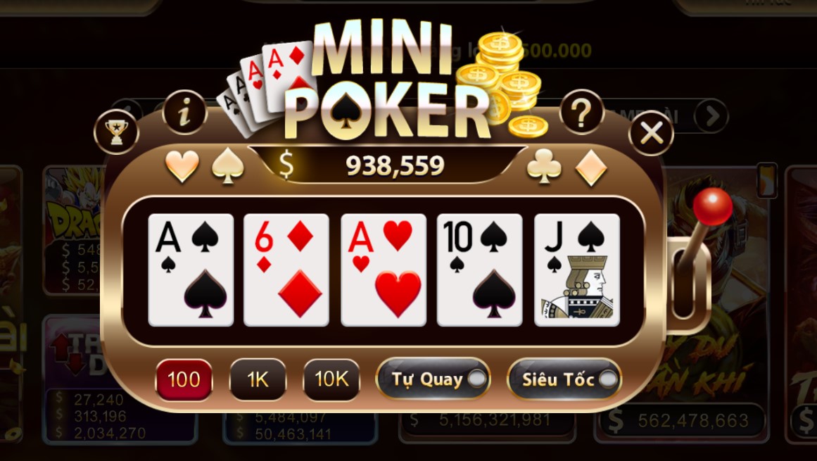 Thủ thuật chơi mini Poker tai sunwin thắng lớn