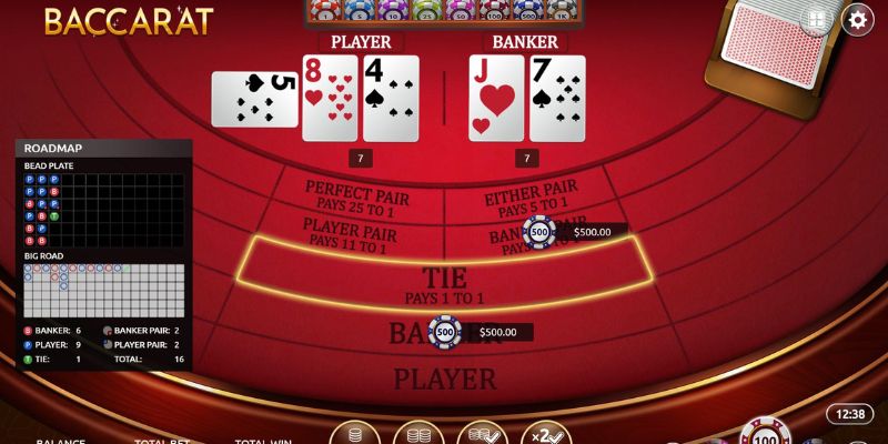 Baccarat tại link tai Sunwin